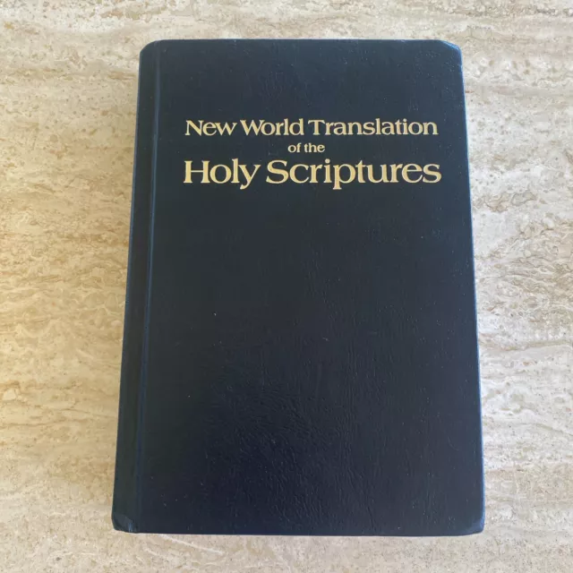 Jehovah's Witness Bible: New World Translation Of The Holy Scriptures - 1984