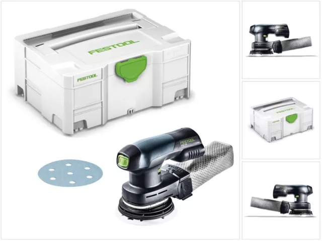 Festool ETSC 125 Li-Basic 18V Ponceuse excentrique 125 mm + Systainer ( 201533 )