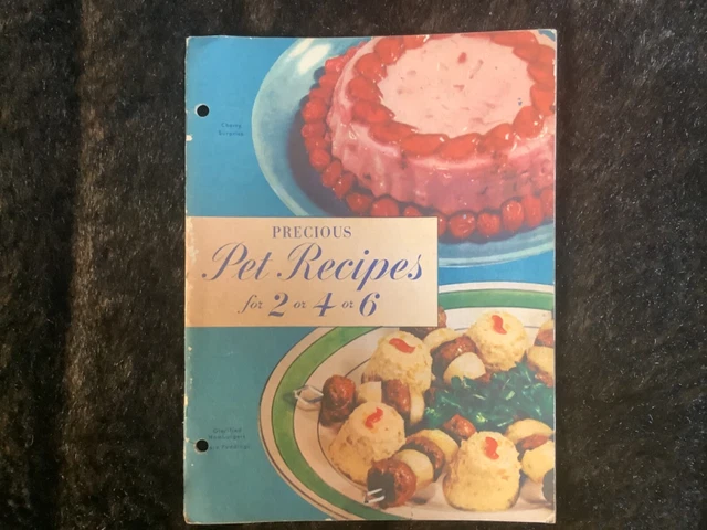 1936 Precious Recipes For 2 Or 4 Or 6 Pet Milk Company Recipe Booklet