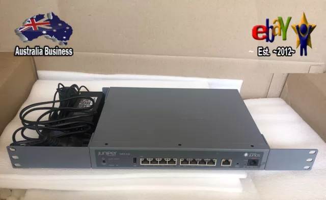 Genuine Juniper SRX110H2-VA Gateway w/ VDSL2, D-VPN & AX411, 1-Year Warranty