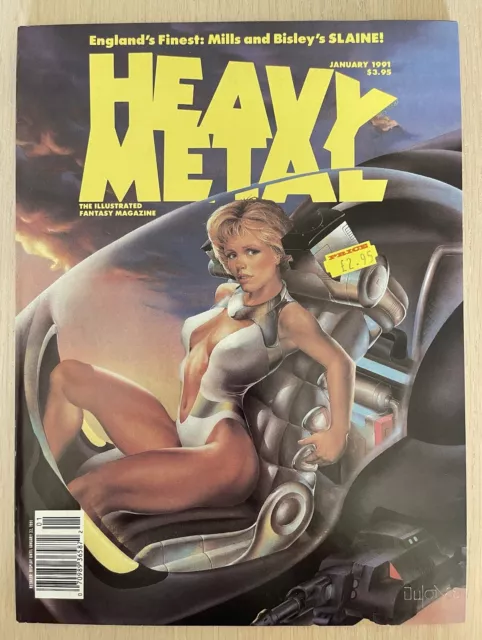 Heavy Metal Fantasy Magazine January 1991