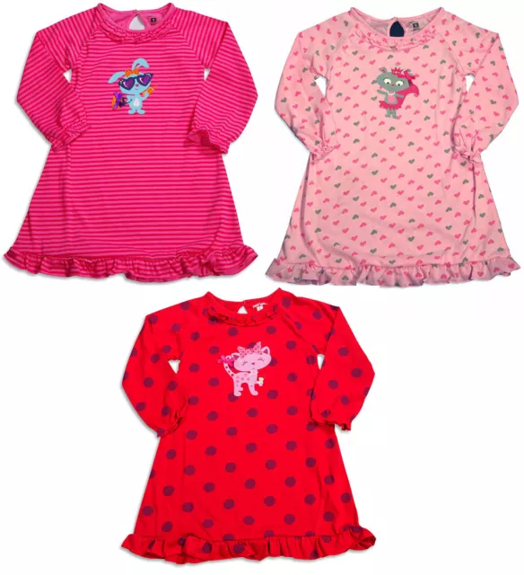 Petit Lem Toddler and Little Girl's Long Sleeve Nightgown