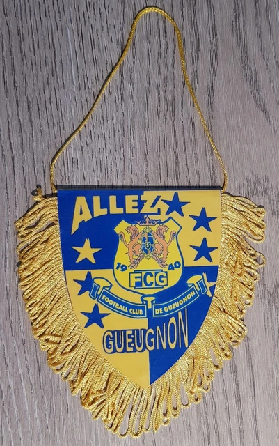 Fanion Fc Gueugnon Foot Football Pennant Wimpel Vintage Soccer