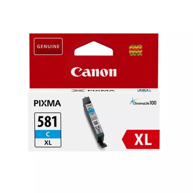 CANON 2049C001 CLI581CXL CARTUCCIA ORIGINALE CIANO 515 pagine 8,3 ml