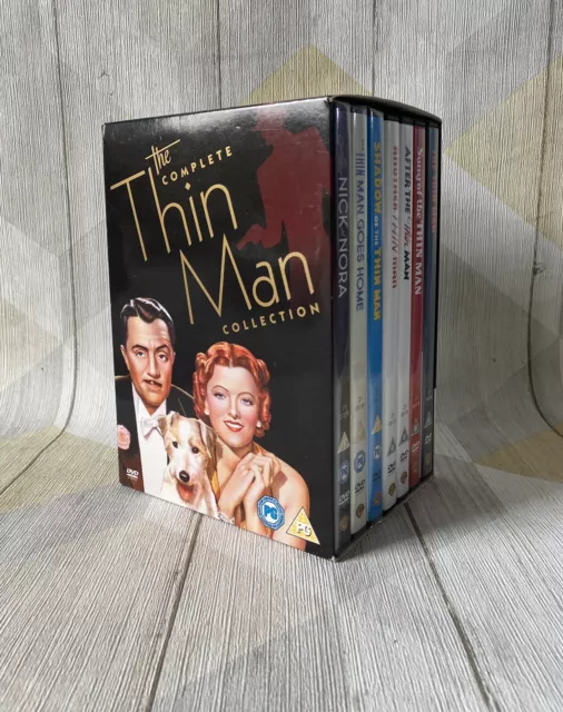 The Thin Man Complete DVD Collection Box Set - 7 Movies - 3x Sealed DVD's