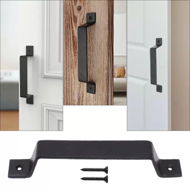 Heavy Duty Barn Door Pull Handle Gate Shed Garage Industrial Rustic Style