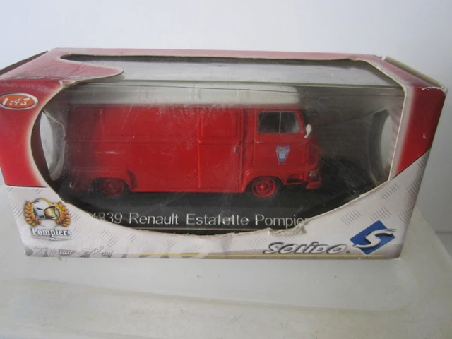 Miniature Renault estafette pompiers 1/43 Cofradis