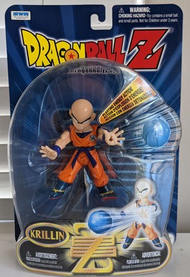 [NEW] Irwin DragonBall Z The Saga Continues Krillin DBZ Figure Blasting Energy