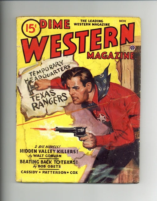 Dime Western Magazine Pulp Nov 1945 Vol. 44 #3 GD/VG 3.0