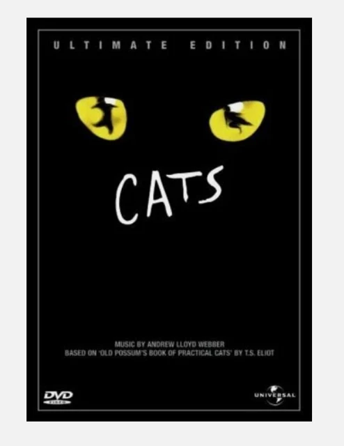 CATS THE MUSICAL & Broadway (DVD 2002) Andrew Lloyd Webber SEALED $11.