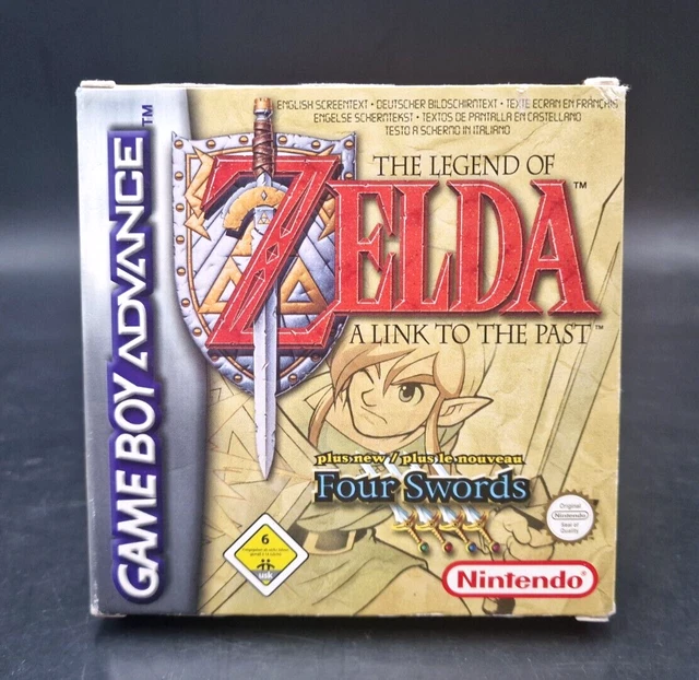 THE LEGEND OF Zelda A Link to the Past Nintendo Gameboy Advance GBA Complet PAL EUR 134,90