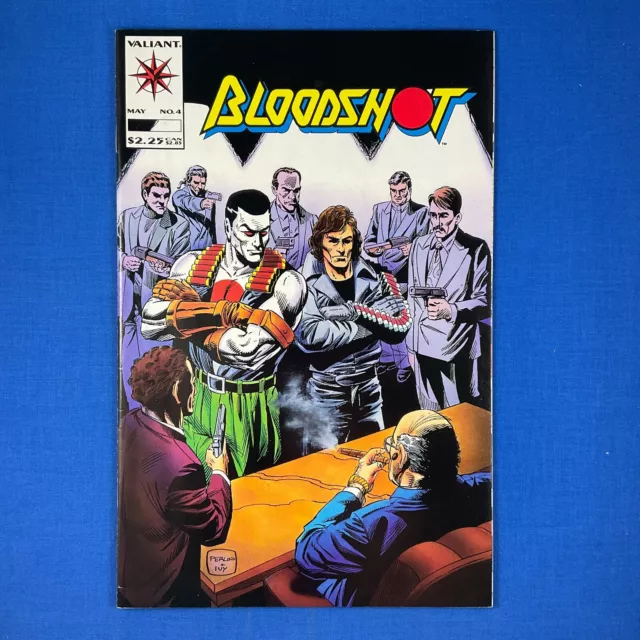 Bloodshot #4 (Vol.1) Eternal Warrior VALIANT COMICS 1993 Kevin VanHook