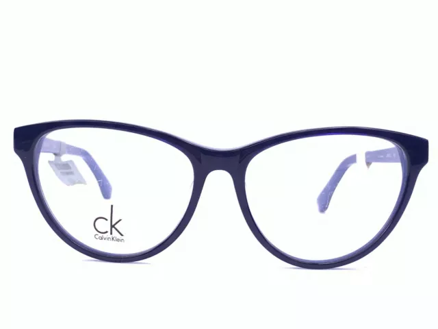 Calvin Klein Eyeglasses CK5823 Col. 502 Blue Round Cat Eye Frames 52-15-135