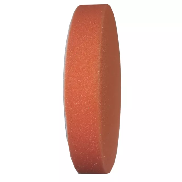 Polierschwämme 5 x 150mm Orange 25mm  Waffelschwämme Poliermaschine 3