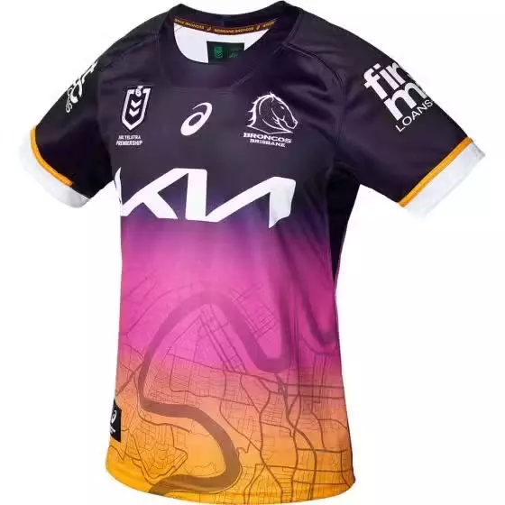 Brisbane Broncos 2023 Nrl Mens Alternate Jersey