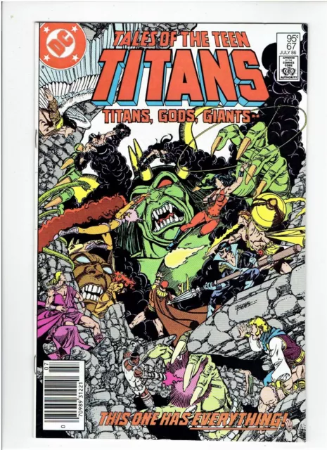 Tales of the New Teen Titans #67 Canadian Newsstand Price Variant Rare 1986