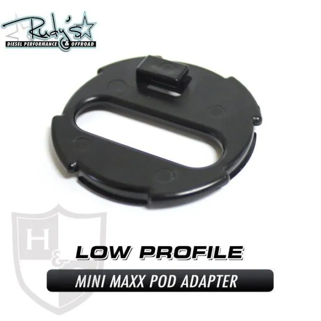 MINI MAX X Low Profile Pod Adapter Mount For Ford Dodge GM GMC Chevy