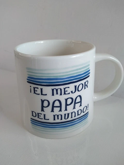 El Mejor Papa Del Mundo Taza De Cafe Coffee Mug Fathers Day Gift Threshold