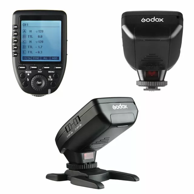 UK in stock Godox XPro-C 2.4G E-TTL Wireless Flash Trigger For Canon EOS Cameras 3