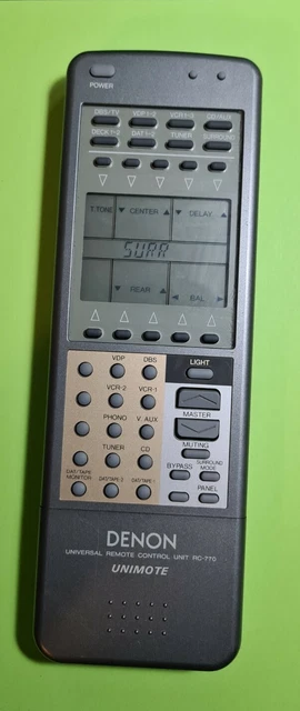 Télécommande Originale Denon RC 1211 Pour Téléviseur - Occasion