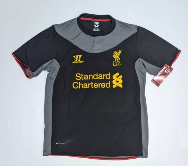 Liverpool FC Mens 2012-13 Away Warrior Soccer Jersey Shirt Size Medium BNWT