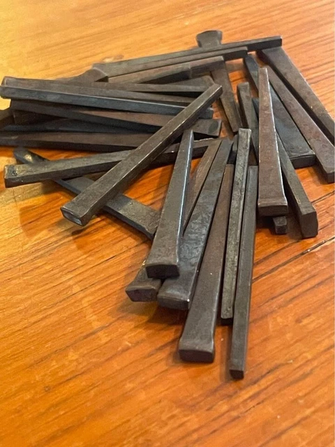 Vintage New Old Stock 7d (2 1/4”) LaBelle Ironworks Steel Cut Nails (1,000nails)
