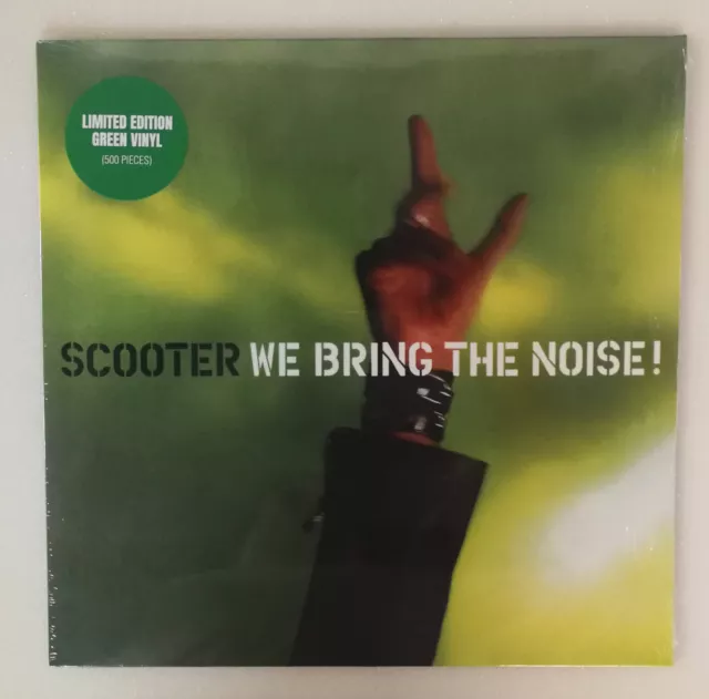 12 " LP Vert Vinyle Scooter We Bring The Noise ! Limité Sur 500 Pièce - BN29