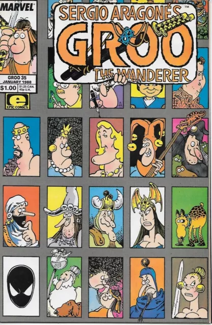 Groo the Wanderer Comic Book #35 Marvel Comics 1988 VERY HIGH GRADE NEW UNREAD