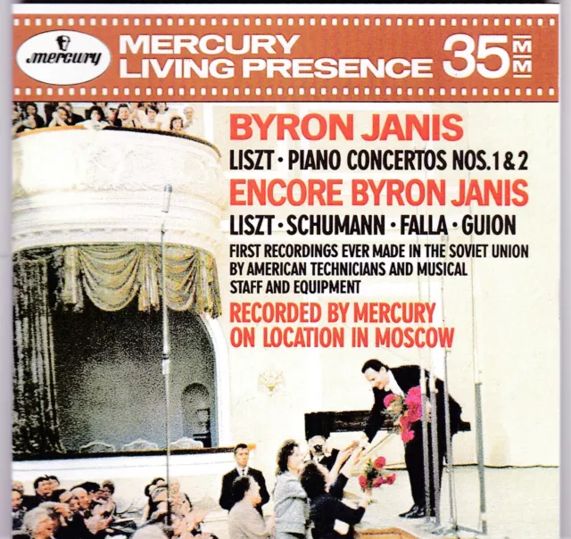 Byron Janis, Piano - Liszt: Piano Concertos Nos. 1 & 2 & Falla, Schumann, Guion