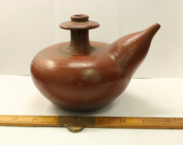 Antique Burmese Kendi or Ritual Ceramic Pot (Med) price drop from $388 to $250