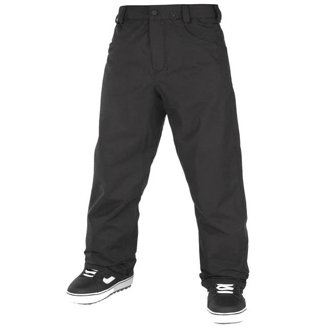 Volcom 5 Pocket Black Mens 10K 2023 Snowboard Pants