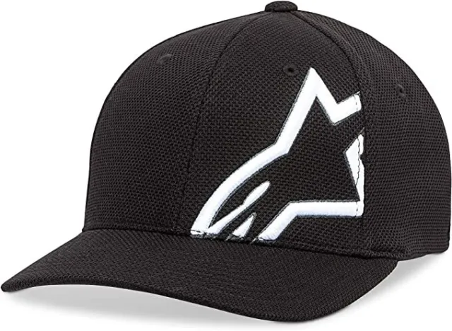 Alpinestars Corp Shift 2 Flexfit Mock Cap / Hat Basebal Casual Wear - Black L/XL