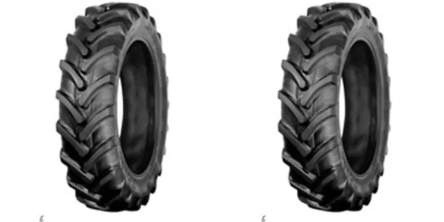 (TWO)  7-16 7X16 GALAXY TRACTION II R-1 AG LUG TIRES 6-ply Rated Heavy Duty TBLS