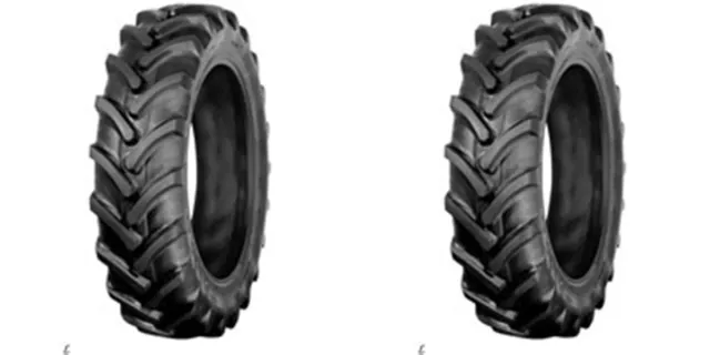 (TWO) TWO 7-16 7X16 GALAXY TRACTION II R-1 AG LUG 6-ply Rated Heavy Duty