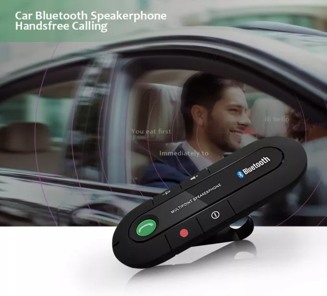 Supertooth Buddy Kit Bluetooth Inalambrico Manos Libres Del Coche + Clip visor 3