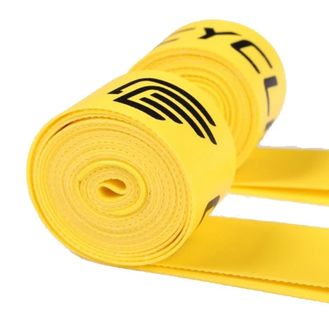 2 Protège-pneus Intérieurs Anti-crevaison Pour Vélo De Route 700C X 18 Mm - En PVC Jaune, Neufs