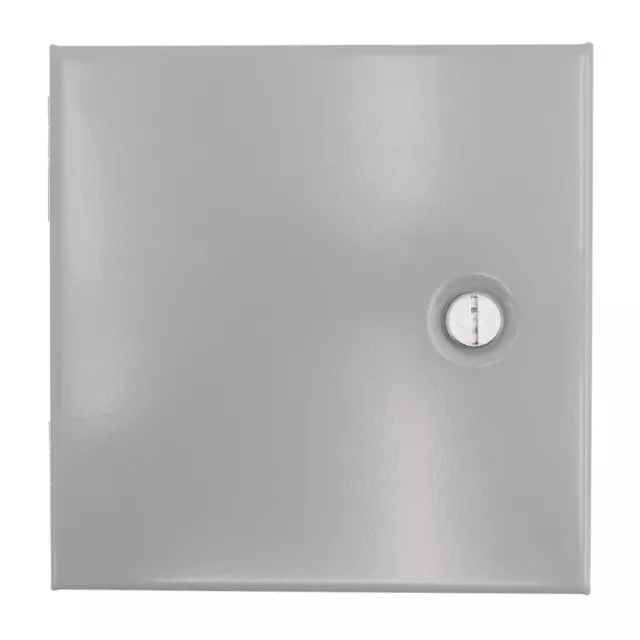 Hoffman A8N84 Small Hinged-Cover Enclosure, Nema-1, 8X8X4", Steel, Gray