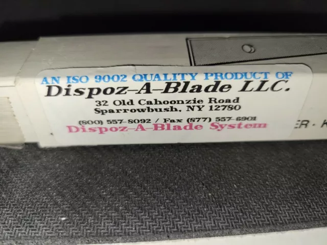 esta Dispoz-A-Blade 6" / 152mm system blade holders and 6 blades for 6" Jointers
