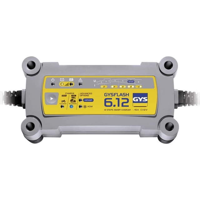GYS GYSFLASH 6.12 029378 Chargeur automatique 12 V 6 A
