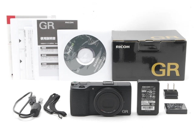 【MINT+++ in Box SH/4162】Ricoh GR I 16.2 MP APS-C Digital Compact Camera From JAP
