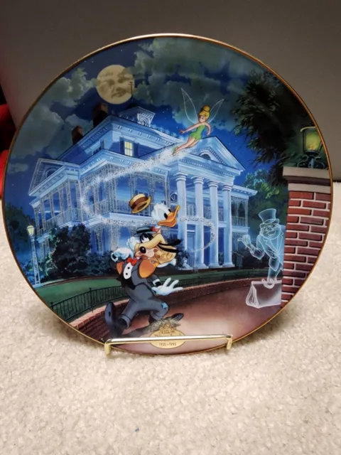 Haunted Mansion Plate Bradford Exchange