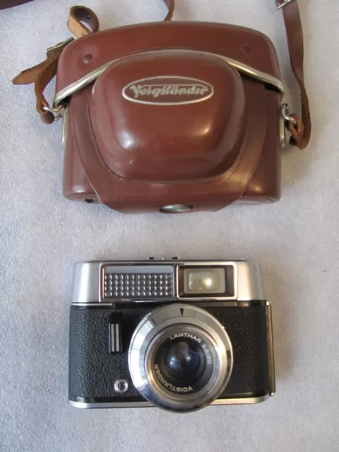 Vintage 1960's VOIGTLANDER VITI AUTOMATIC, 35mm Camera and Case