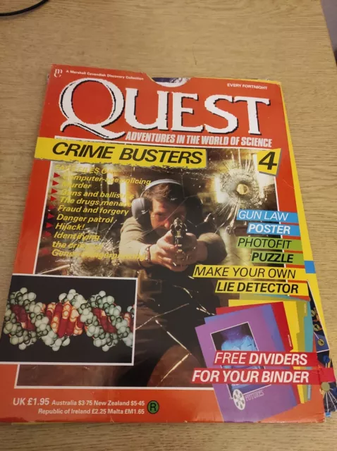 Quest: Adventures In The World Of Science #4, Crime Busters - B174