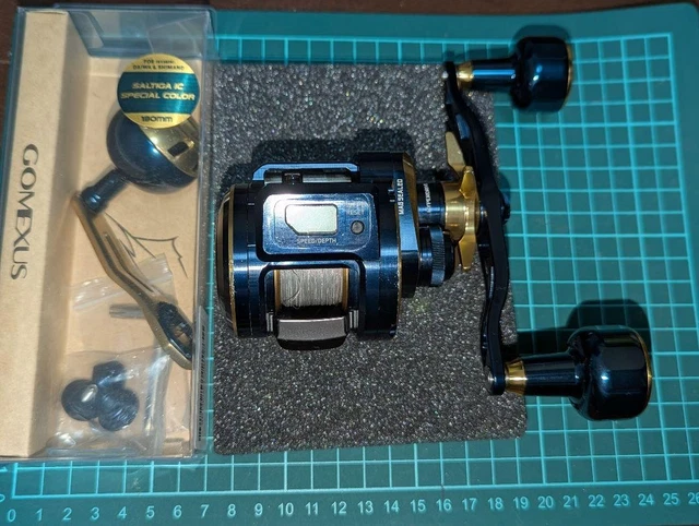GOMEXUS SALTIGA SPECIAL Color Double Axis Reel Japan Ship