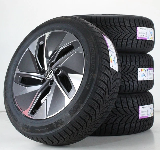 Vw 19 Inch Rims VW ID.4 & ID.5 Winter Wheels 19 Inch Alloy Rims Hamar Grey Rims ...