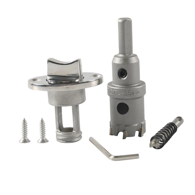 Bouchon De Vidange Universel En Laiton Pour Bateau - Filetage 1/2" BSP/NPT - Pour Coque Garboard, Nécessite Clé 13mm