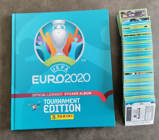 PANINI EURO 2020 Tournament Edition - versione Blu - set + album cartonato !!!