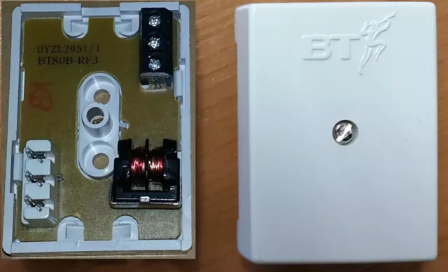 Genuine BT80B RF3 Block Terminal junction phone connector box use with BT Virgin