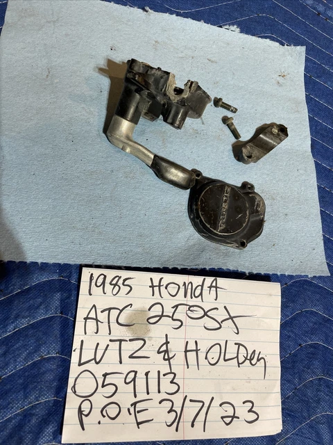 1985 Honda ATC 250 SX throttle control throttle lever assembly 059￼