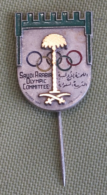 Comitato Olimpico  1964 Arabia Saudita  Spilla Pin